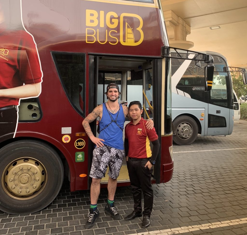Dubai tourism and dubai big bus