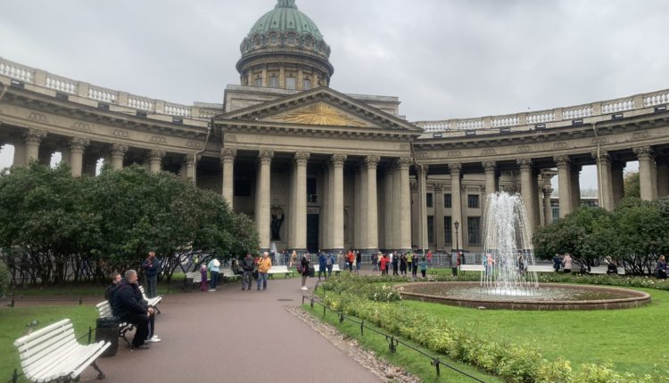 Map of St. Petersburg Russia